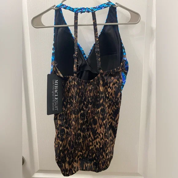 Miraclesuit Untamed Wrapsody One Piece Swimsuit - Picture 6 of 9